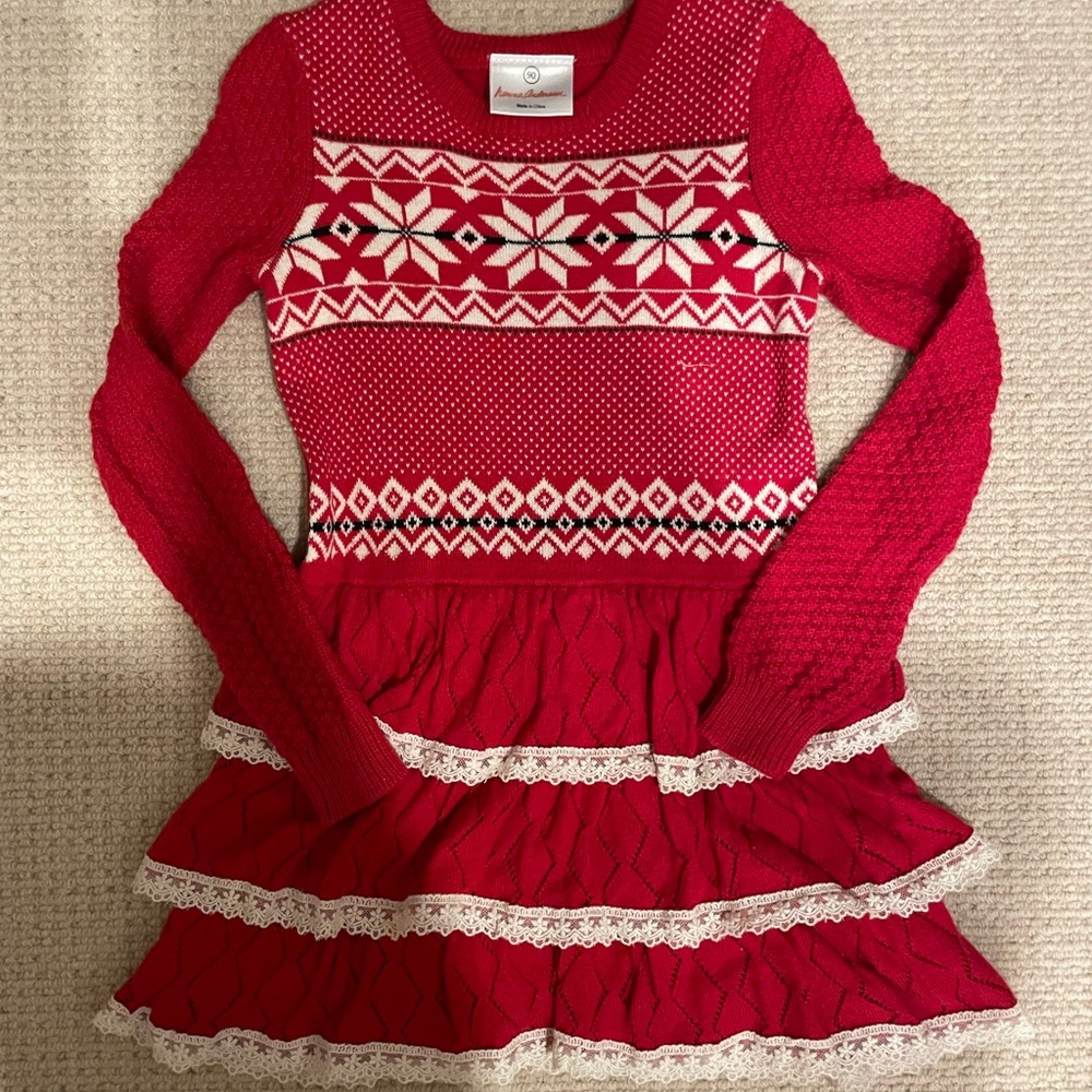 Hanna Andersson size 90 knit dress